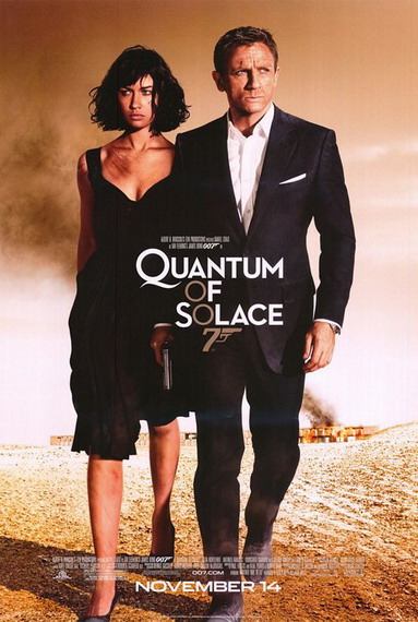 “Quantum of Solace”: poster final de lo nuevo de James Bond