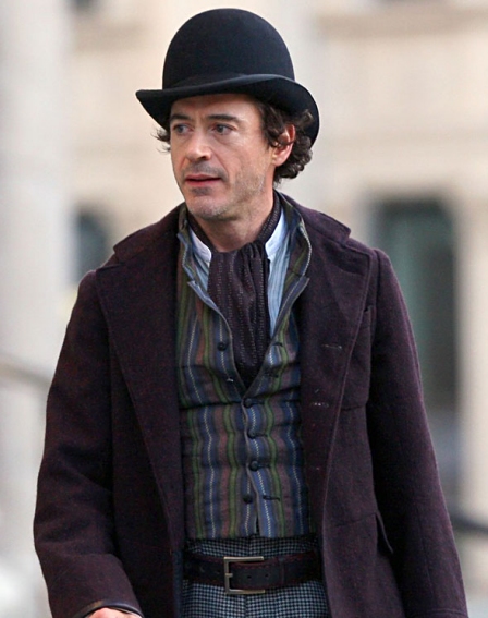 Primera imagen de Robert Downey Jr. Como Sherlock Holmes…o eso dicen
