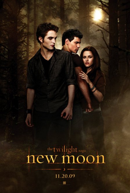 Primer póster de «Luna Nueva» (antes de lo planeado)