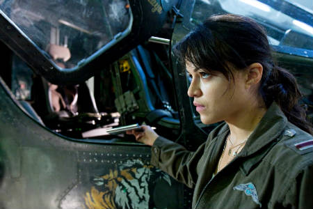 Nueva imagen de Michelle Rodriguez en la película ‘Avatar’