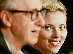 Scarlett Johansson otra vez trabajará con Woody Allen