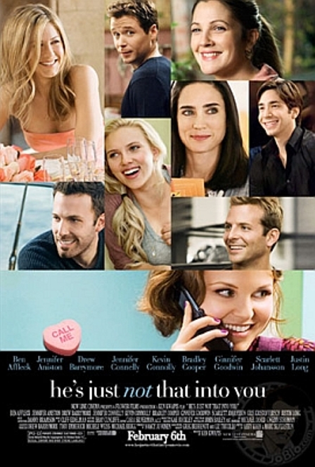Trailer de la película “He’s Just Not That Into You”, con Drew Barrymore, Justin Long, Scarlett Johansson, Jennifer Aniston y Ben Affleck