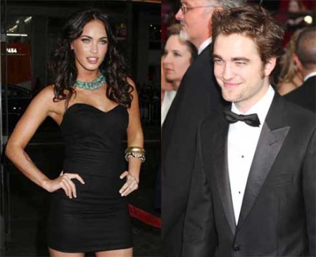 Megan Fox no deja de sumar nombres: ahora Robert Pattinson