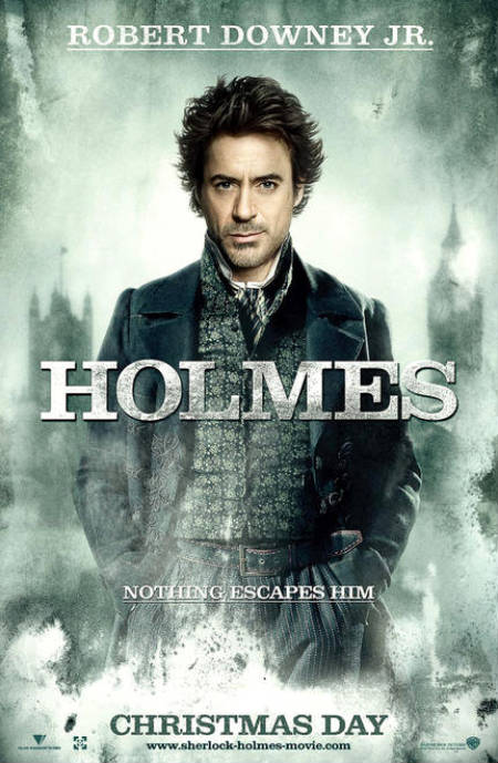 Nuevos pósters de los personajes principales de «Sherlock Holmes»
